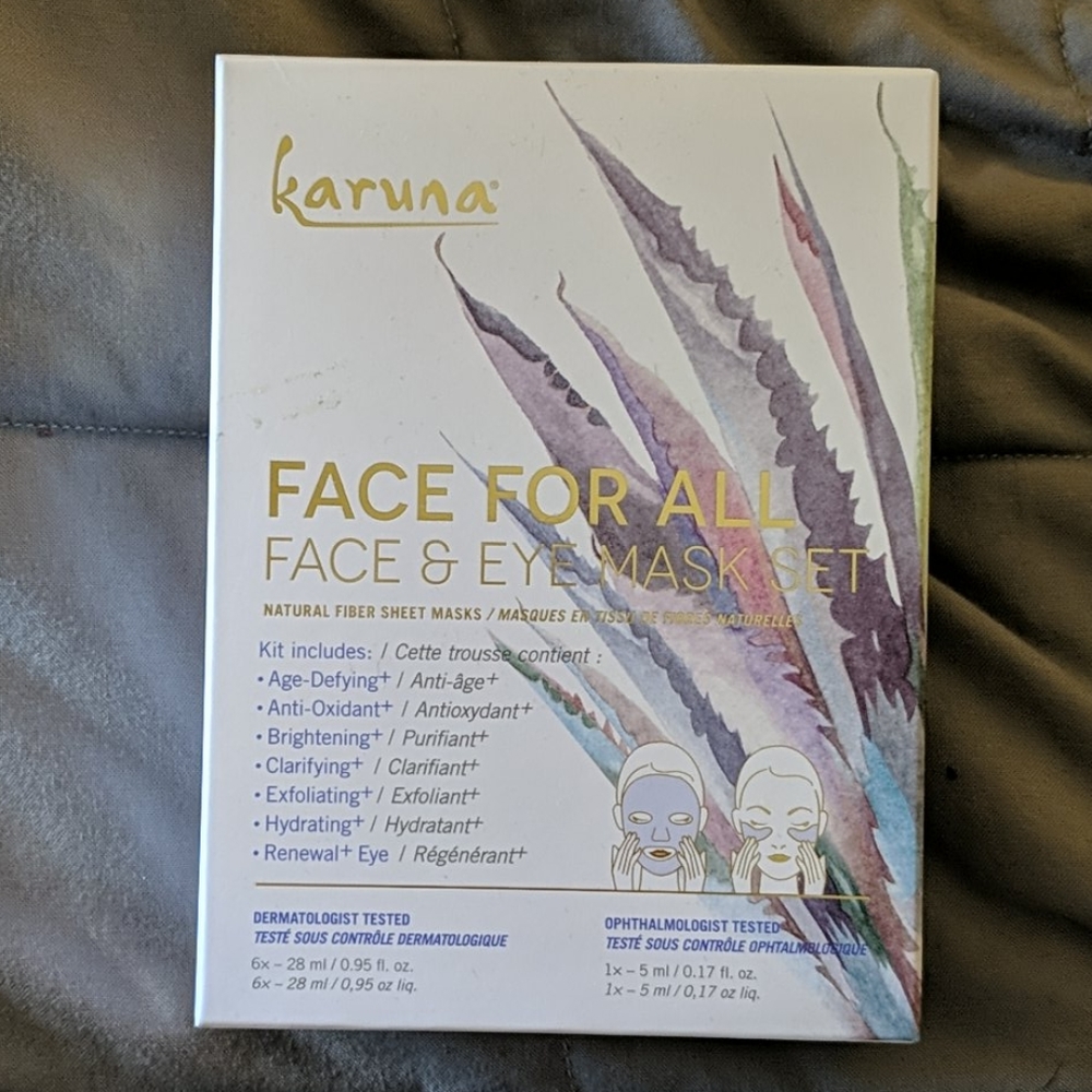 Karuna Face & Eye Mask Set (7 masks)